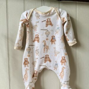 Rabbit & Hare Big Dreams Collection Babygrow - Organic baby clothing UK
