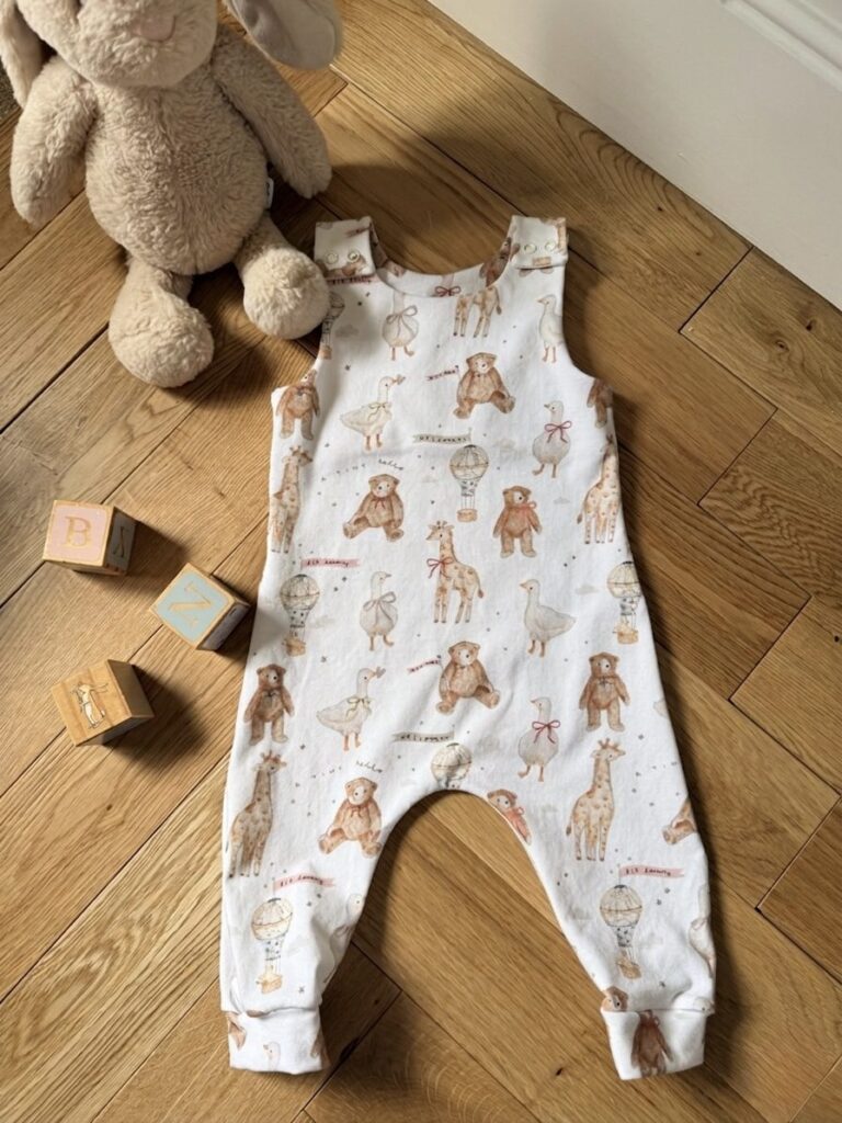 Rabbit & Hare Big Dreams Collection Classic Romper - Organic baby clothing UK