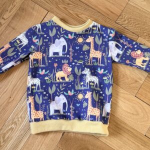 Rabbit & Hare Jungle Collection Sweater - Organic baby clothing UK