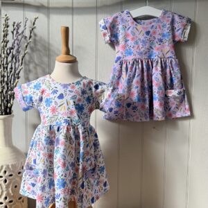 Rabbit & Hare Meadow Collection Daisy Dress - Organic baby clothing UK