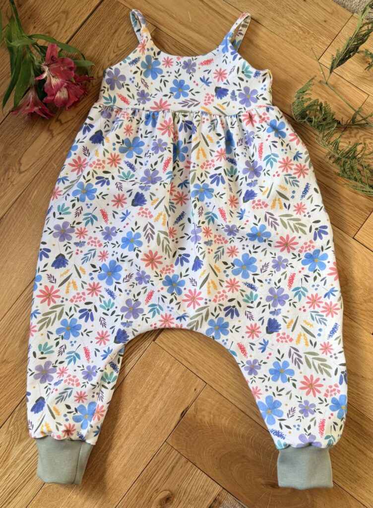 Rabbit & Hare Meadow Collection Tulip Romper - Organic baby clothing UK