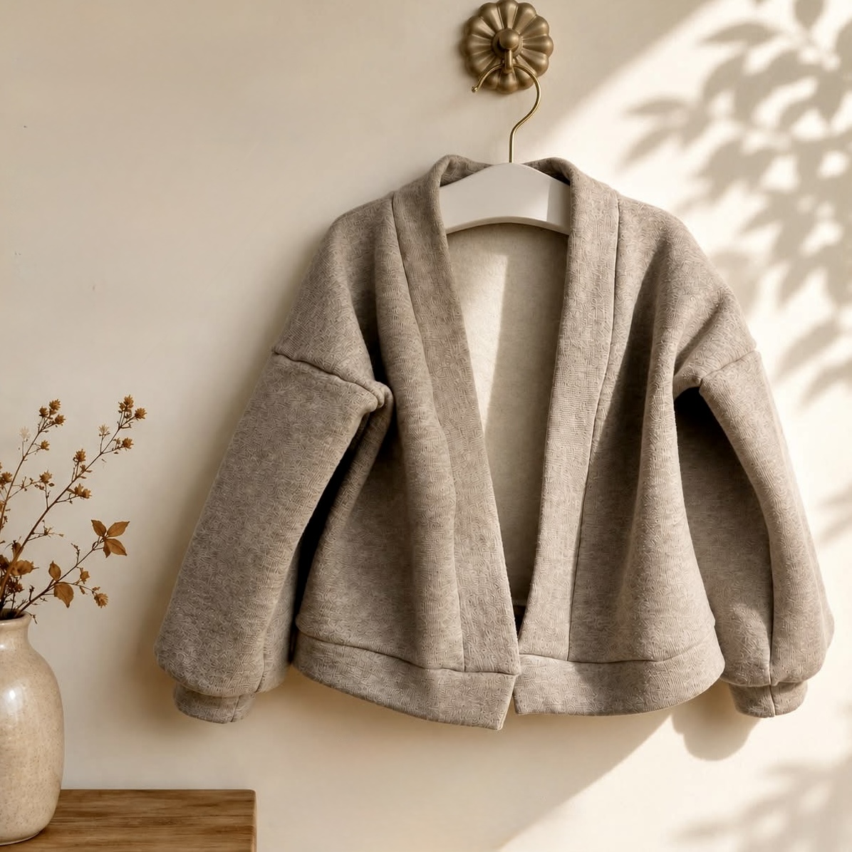 Cinnamon Cardigan — Hessian