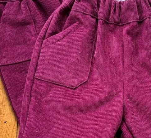 Corduroy Trousers — Mulberry - Image 2